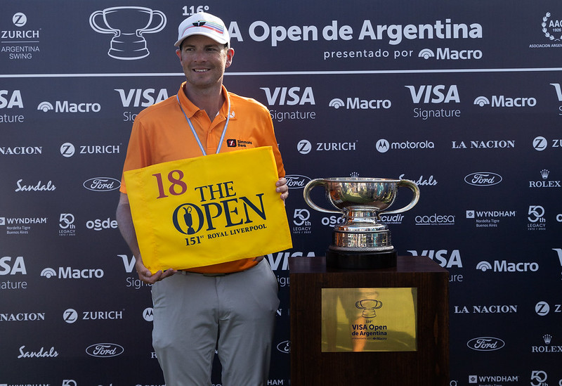 Zack Fischer, campeón del 116° Open de Argentina